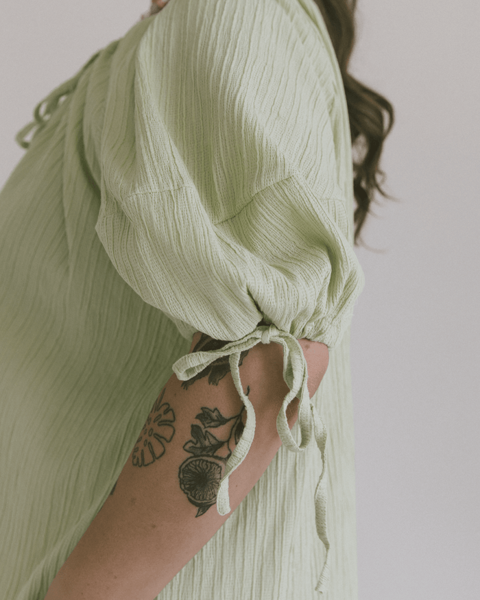 FINAL SALE | Harvey Mini Dress | Green