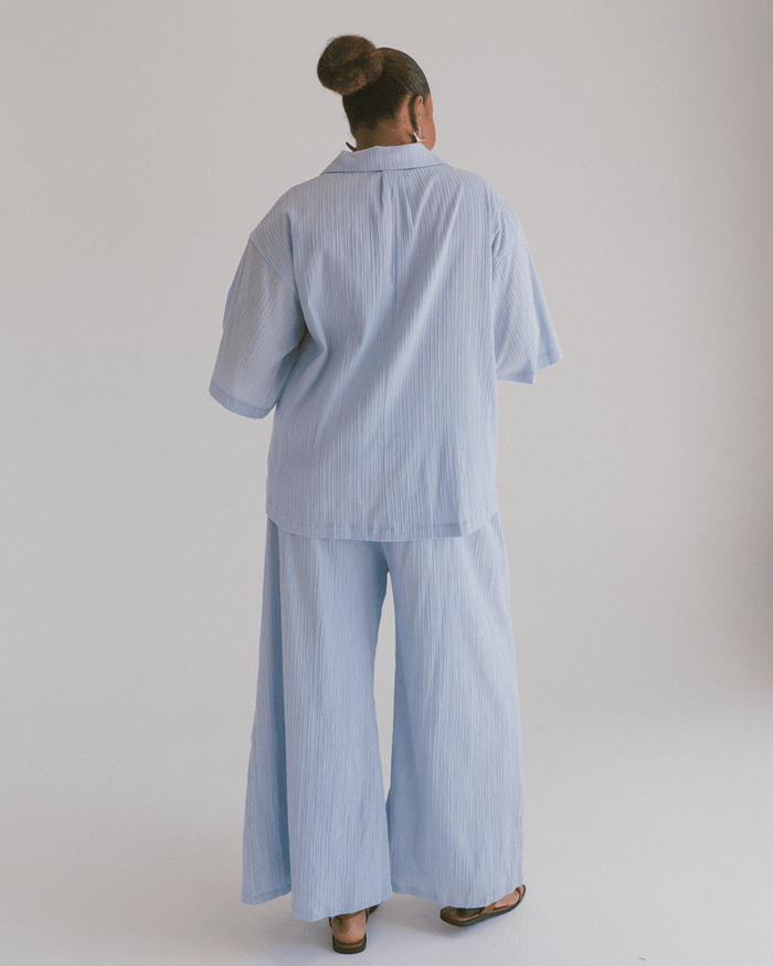 FINAL SALE | Lacey Shirt | Periwinkle