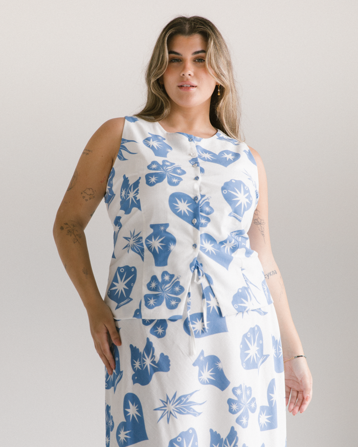 FINAL SALE | Lilly Vest | Starstruck