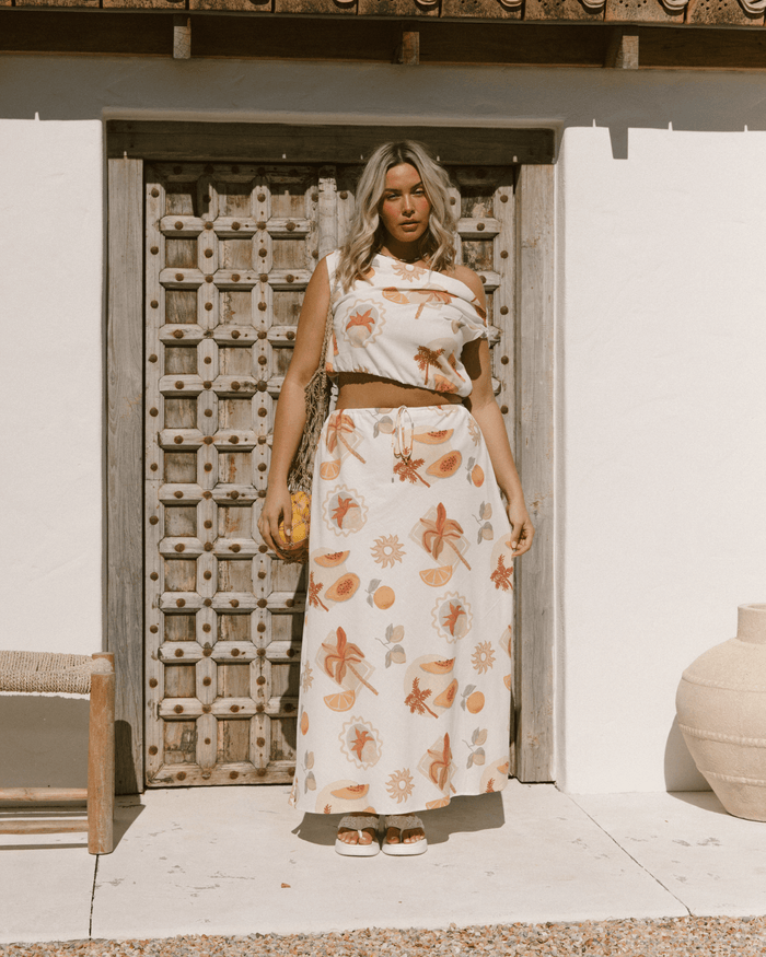 FINAL SALE | Macey Top | Beige Calypso