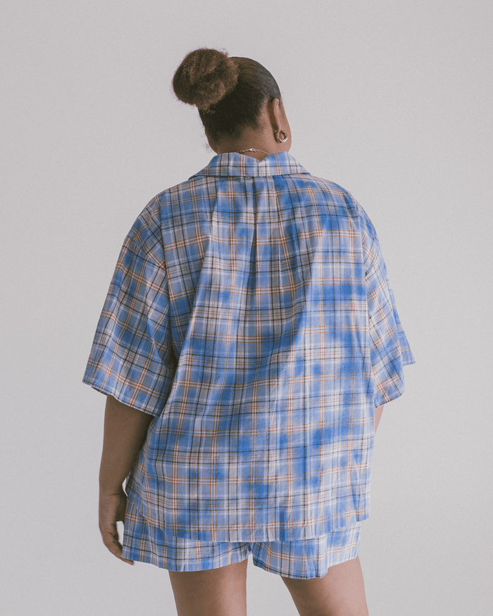 FINAL SALE | Matilda Shorts | Blue Ridge Gingham