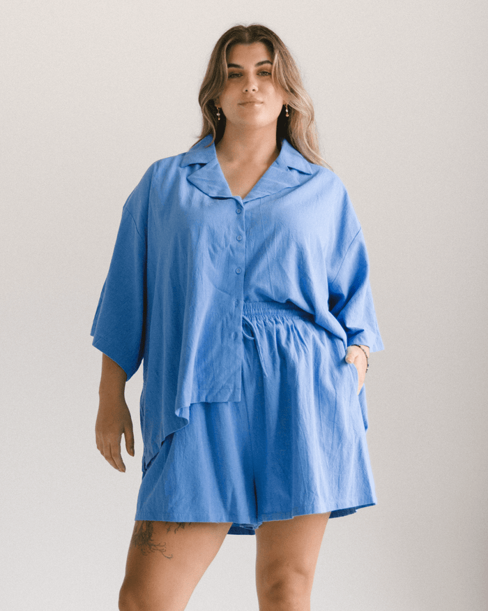 FINAL SALE | Matilda Shorts | Cobalt Blue