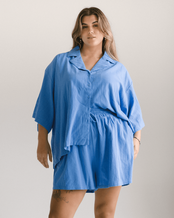 FINAL SALE | Matilda Shorts | Cobalt Blue