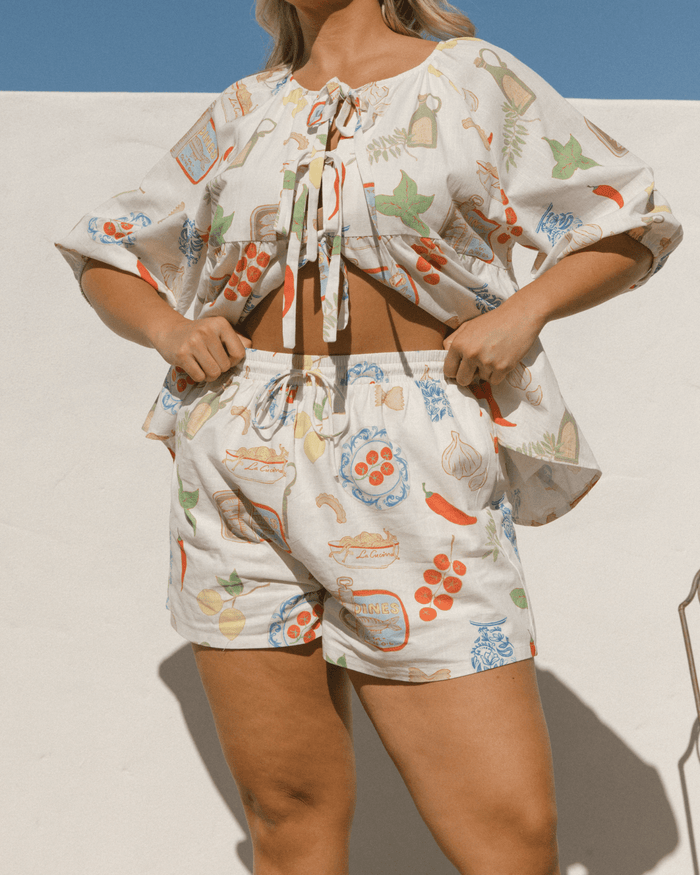 FINAL SALE | Matilda Shorts | Nonna's Kitchen