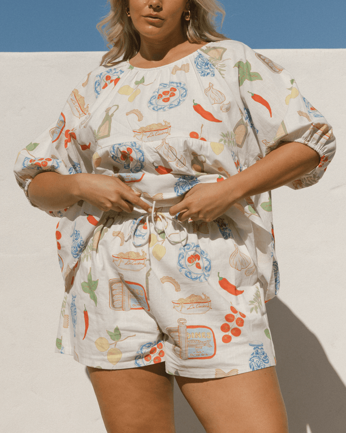 FINAL SALE | Matilda Shorts | Nonna's Kitchen