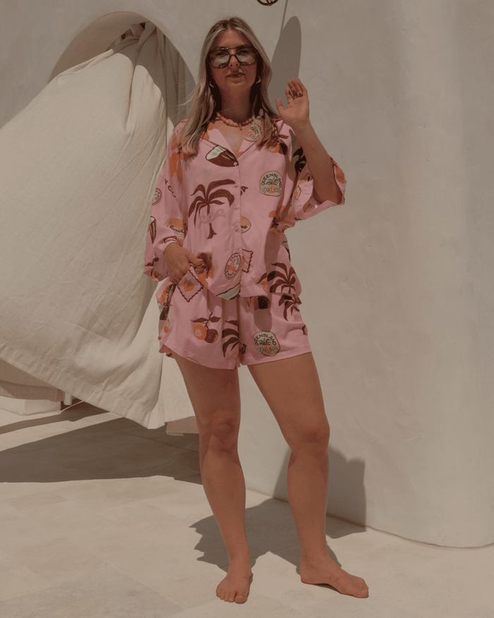 FINAL SALE | Matilda Shorts | Paradise Postcards