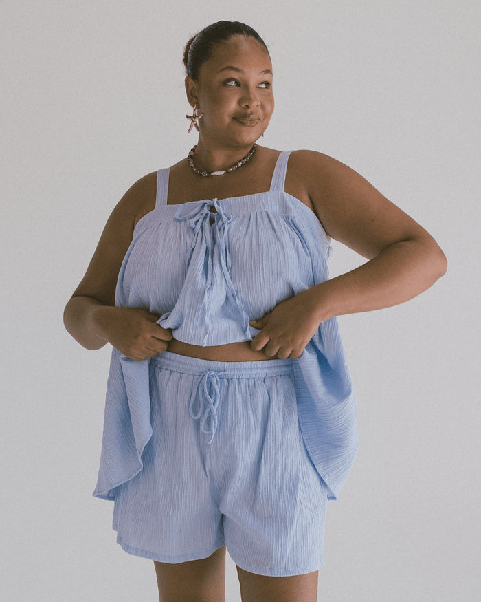 FINAL SALE | Matilda Shorts | Periwinkle