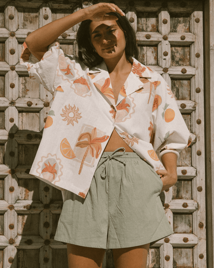 FINAL SALE | Matilda Shorts | Sage Green