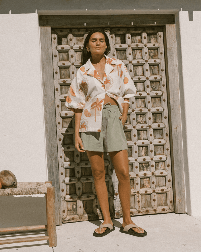 FINAL SALE | Matilda Shorts | Sage Green