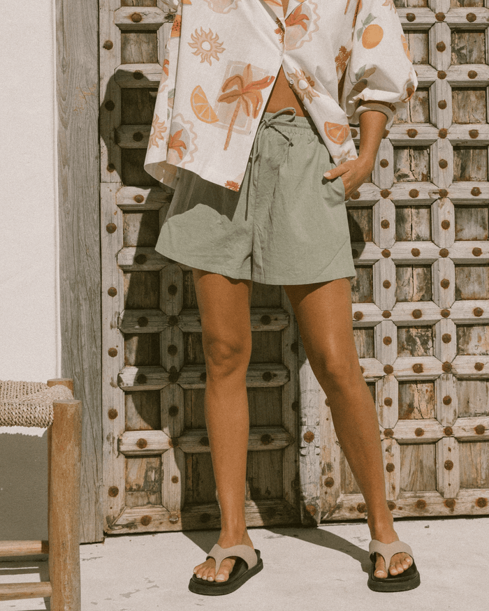 FINAL SALE | Matilda Shorts | Sage Green