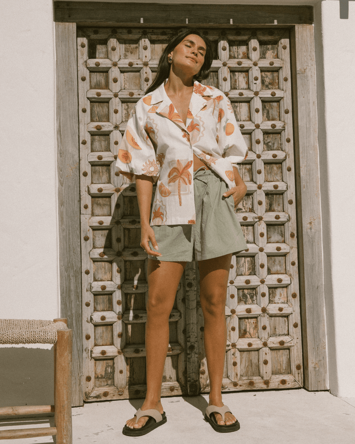 FINAL SALE | Matilda Shorts | Sage Green