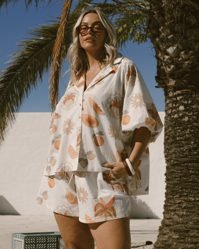 FINAL SALE | Matilda Top | Beige Calypso