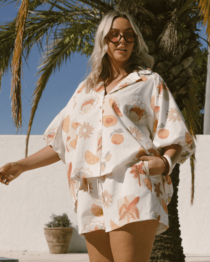 FINAL SALE | Matilda Top | Beige Calypso