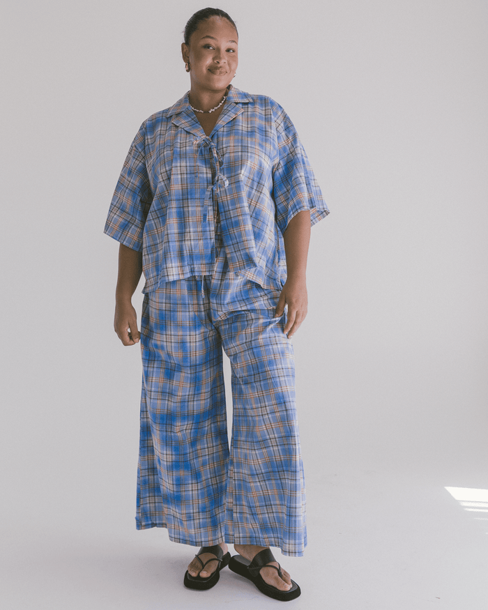 FINAL SALE | Posey Pants | Blue Ridge Gingham