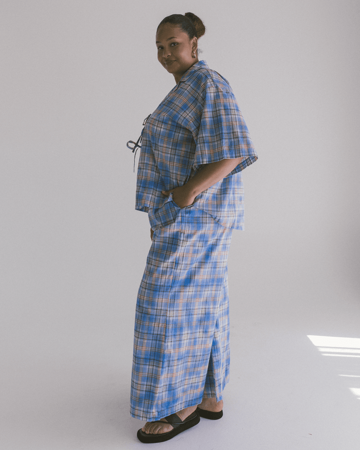 FINAL SALE | Posey Pants | Blue Ridge Gingham