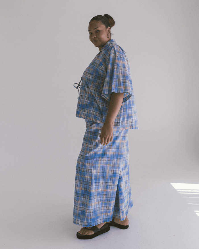 FINAL SALE | Posey Pants | Blue Ridge Gingham