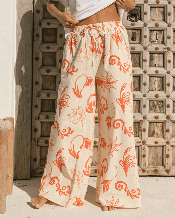 FINAL SALE | Posey Pants | Crimson Petals