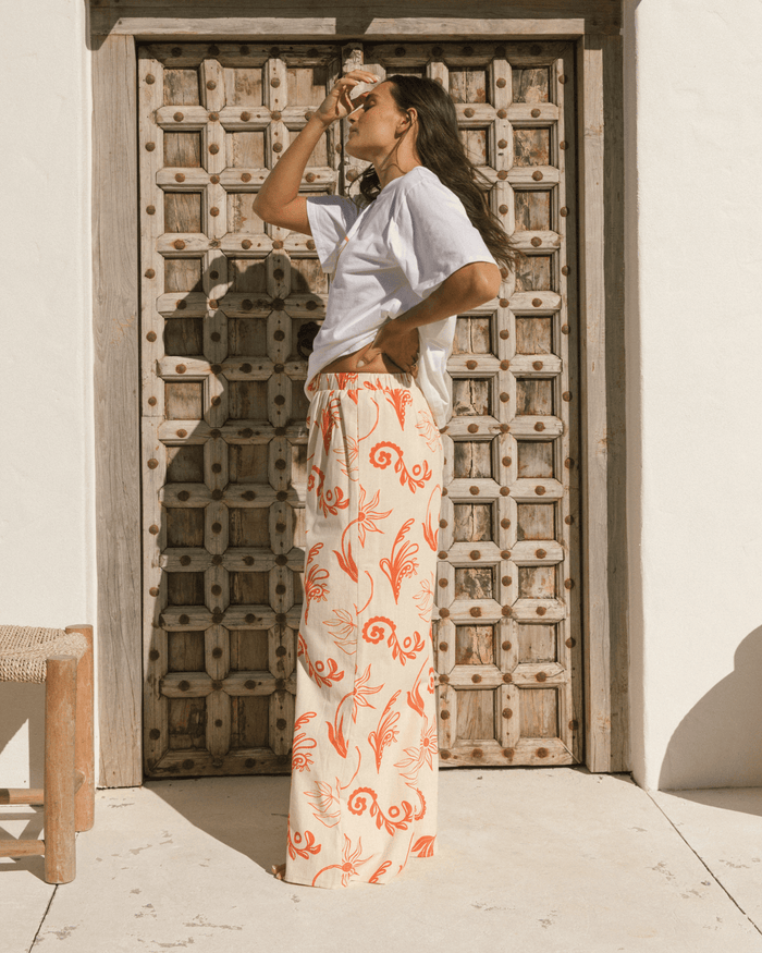 FINAL SALE | Posey Pants | Crimson Petals