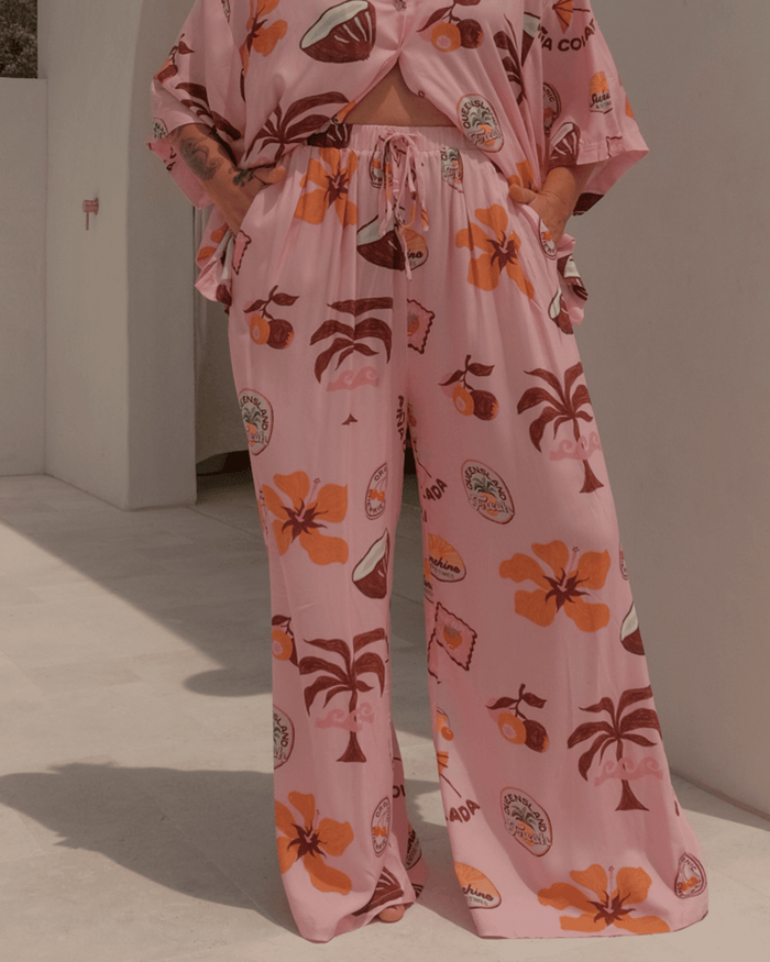 FINAL SALE | Posey Pants | Paradise Postcards