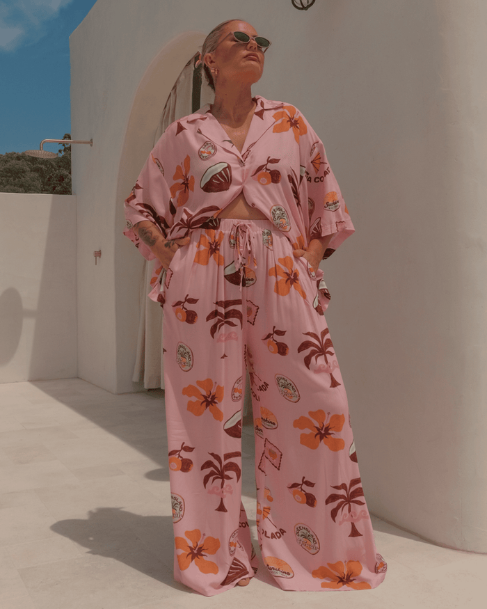 FINAL SALE | Posey Pants | Paradise Postcards