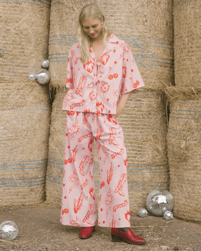 FINAL SALE | Posey Pants | Pink Wildhearts