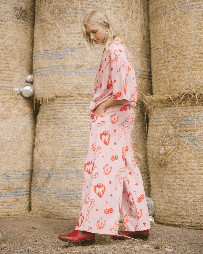 FINAL SALE | Posey Pants | Pink Wildhearts