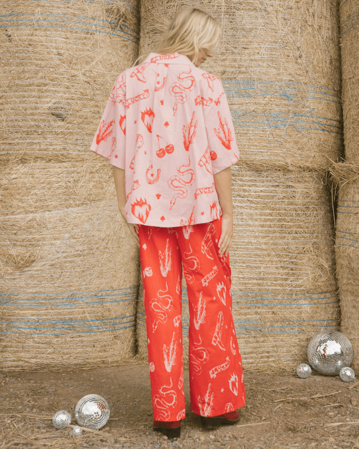 FINAL SALE | Posey Pants | Red Wildhearts