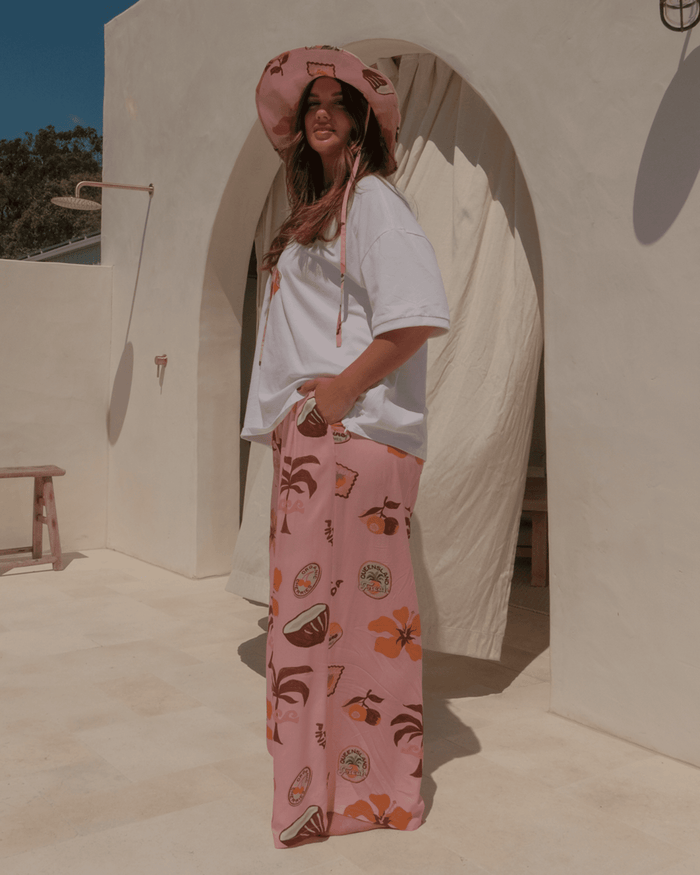 FINAL SALE | Slouchy Tee | Cherry Spritz
