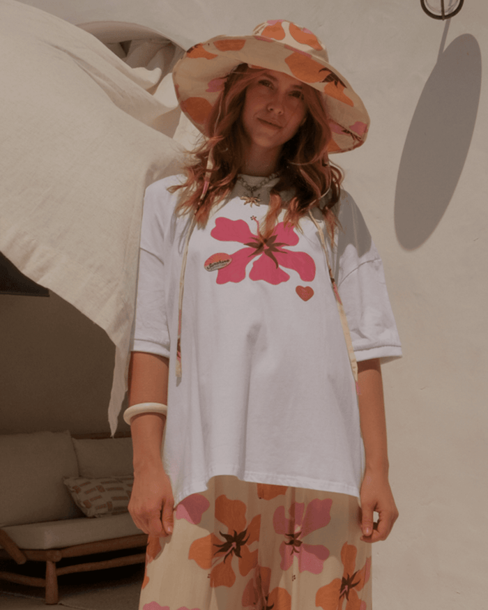 FINAL SALE | Slouchy Tee | Orchid Sunset