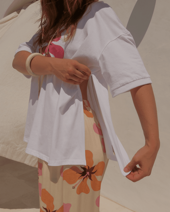 FINAL SALE | Slouchy Tee | Orchid Sunset