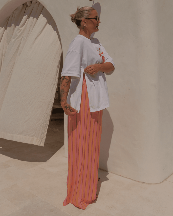FINAL SALE | Slouchy Tee | Pina Colada