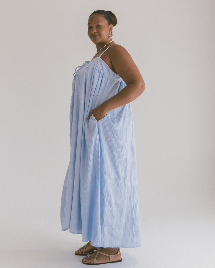 FINAL SALE | Zimi Maxi Dress | Periwinkle