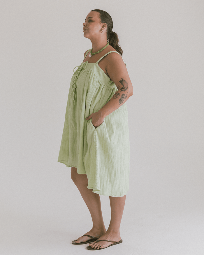 FINAL SALE | Zimi Mini Dress | Green