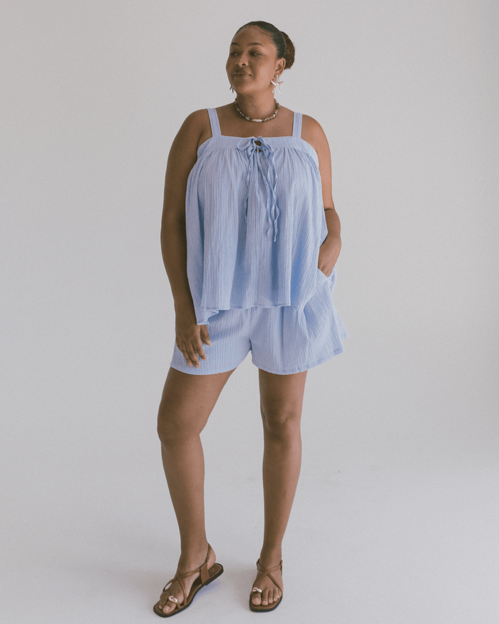 FINAL SALE | Zimi Top | Periwinkle