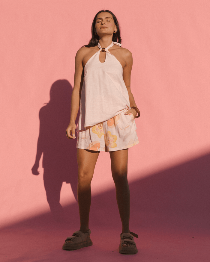 FINAL SALE | Zoe Halter | Pink