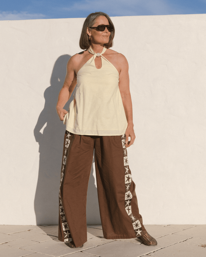 FINAL SALE | Zoe Halter | Yellow
