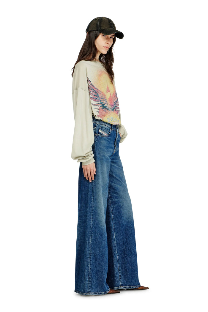 Flare Jeans Regular Waist 1978 D-Akemi
