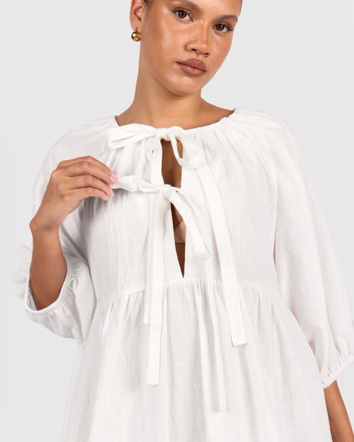 Florence Mini Dress | White