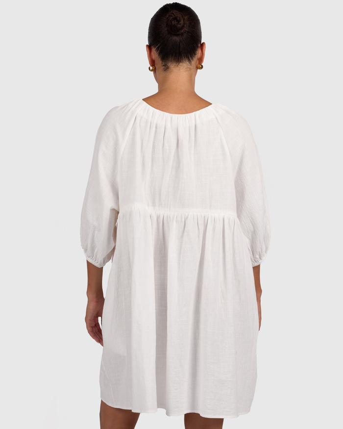 Florence Mini Dress | White