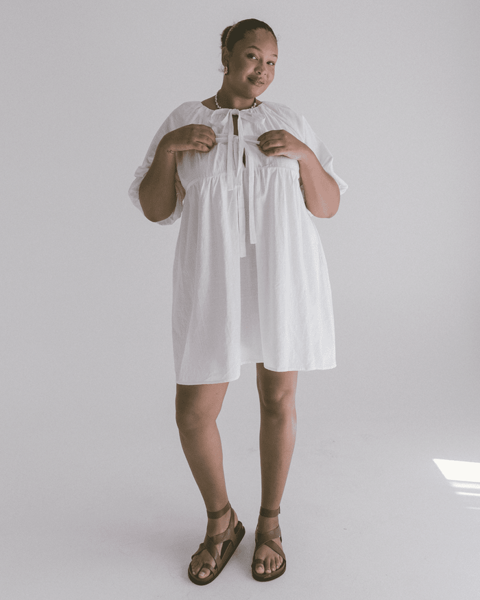 Florence Mini Dress | White