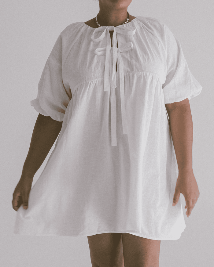 Florence Mini Dress | White
