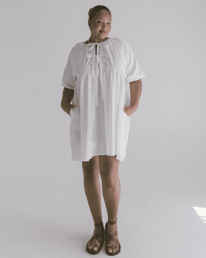 Florence Mini Dress | White