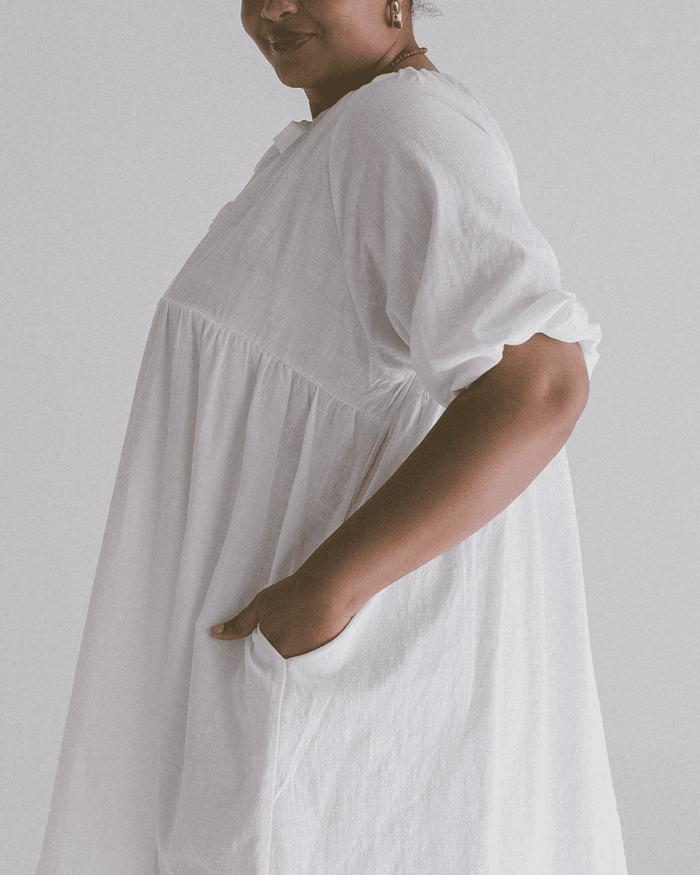 Florence Mini Dress | White