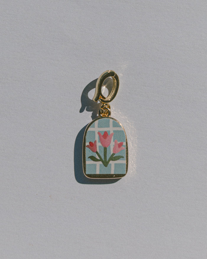 Flower Portrait Charm