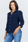 Gaia Longsleeve Top - Greige Goods