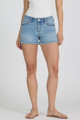 Gigi Denim Short - Greige Goods