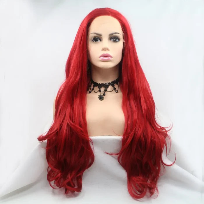 Gilded Strands™ Ruby Allure 24" Lace Front Wig