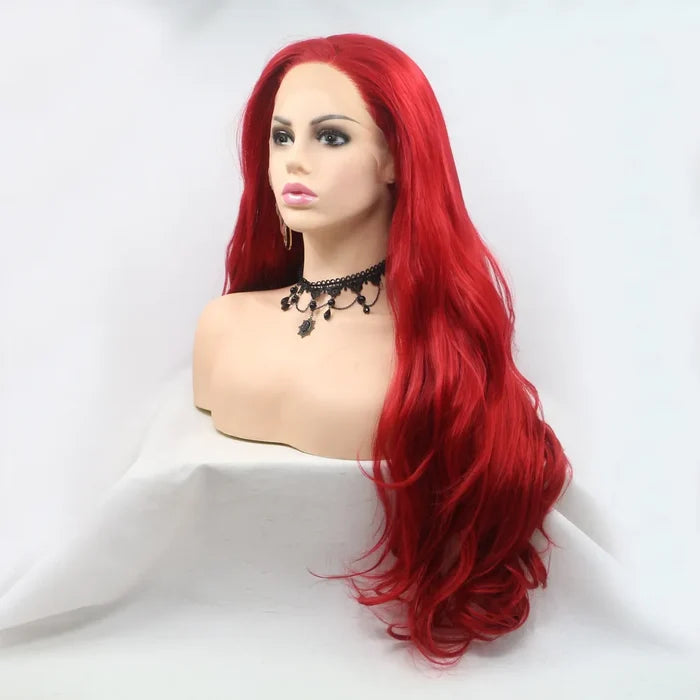 Gilded Strands™ Ruby Allure 24" Lace Front Wig