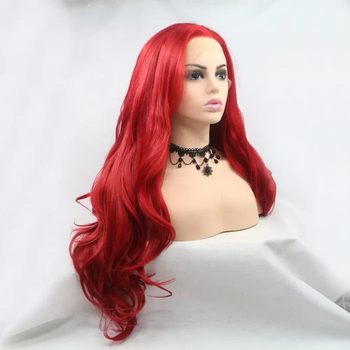 Gilded Strands™ Ruby Allure 24" Lace Front Wig