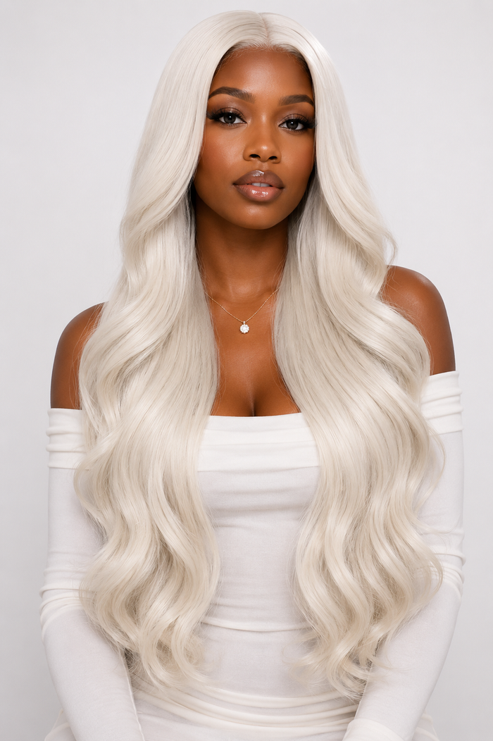 Gilded Strands™ Snow Wave Wig — 24"